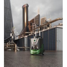 Почистваща машина WIPCOOL C10BW  батерия