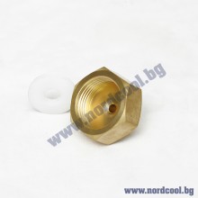 Адаптор за многократна бутилка с 1 кран от резба 3/4" към 1/4"
